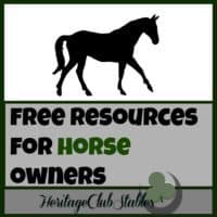 Horses | Resources for horse owners | Owning a horse | Free resource page for horse owners
