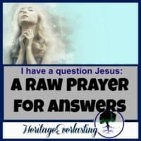 Prayer | Christian Living | Love for Jesus | Difficulties in Life | Life gives us so many questions and many times my prayer for answers is a plea for God to speak loud and clear and with no doubt left behind. God speak and let me hear.