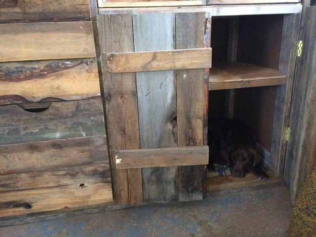 Barn Wood Cabinets