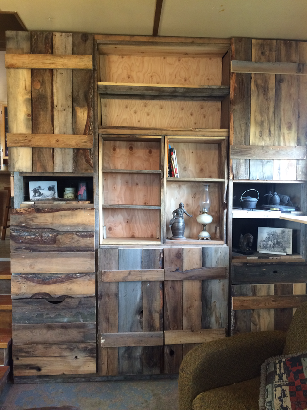Barn Wood Cabinet